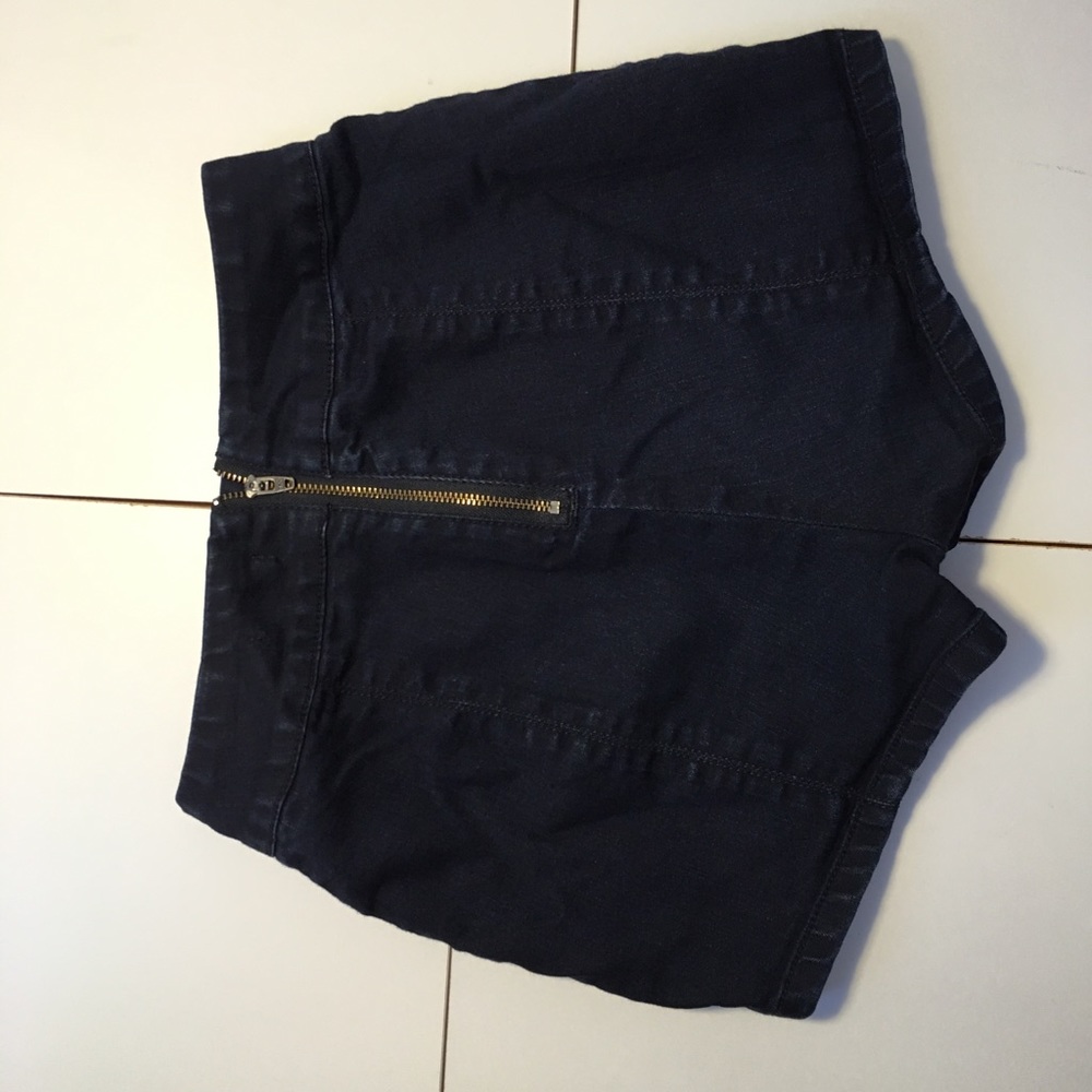 high waisted mini shorts
